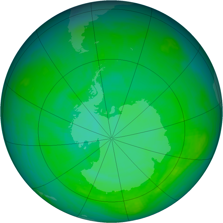 Ozone Map 1979-12-29